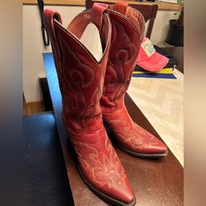 Women’s burnt red Dan Post Cowboy Boots